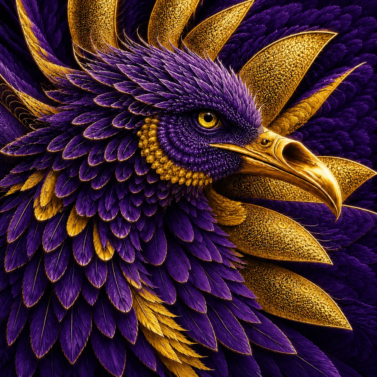 Raptor Prediction Markets crest in Royal / Gold